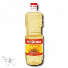 Масло подсолнечное «Майола» рафинированное 0,85л