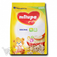 Каша «Milupa» безмолочная овсяная сухая от 6 месяцев 170г