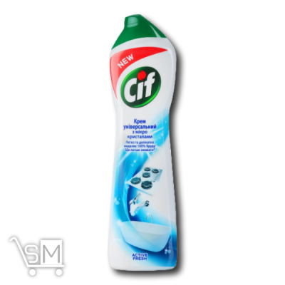 Сравнить цены на Крем для чищення «Cif» «Active Fresh» 500мл