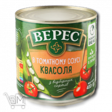 Фасоль «Верес» в томатном соусе 400г