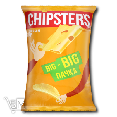 Сравнить цены на Чипсы «Chipsters» Сыр 180г