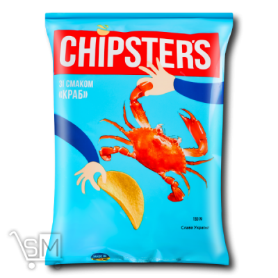 Сравнить цены на Чипси «Chipsters» Краб 130г