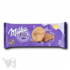 Печенье «Milka» «Choco Grain» с овсяными хлопьями покрытое молочным шоколадом 168г