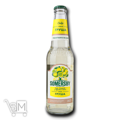Сравнить цены на Сидр «Somersby» «Груша» 4,7% 0,33л
