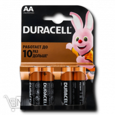 Батарейки «Duracell» АА LR6 лужні 4шт