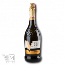 Вино игристое «Villa Krim» белое полусладкое 10-13,5% 0,75л