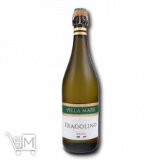 Вино игристое «Villa Mare» «Fragolino Bianco» белое сладкое 7% 0,75л