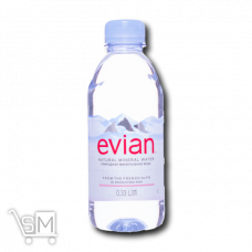 Вода минеральная «Evian» негазированная 0,33л