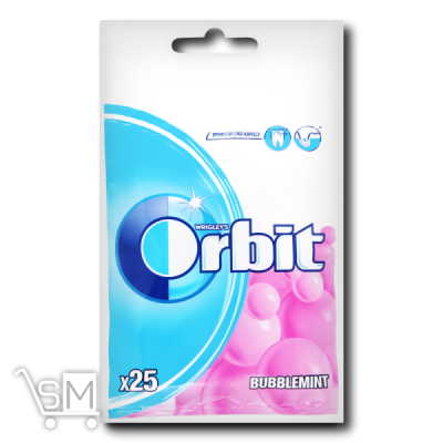 Сравнить цены на Жувальна гумка «Orbit» «Bubblemint» 35г