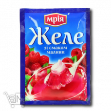 Желе «Мрия» малиновое 90г