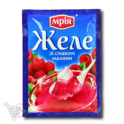 Сравнить цены на Желе «Мрия» малиновое 90г