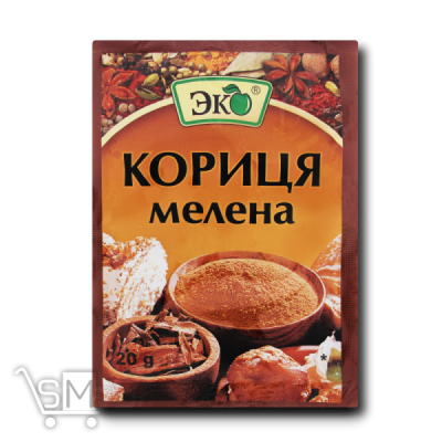 Сравнить цены на Кориця «Еко» мелена 20г