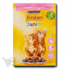 Корм для котят «Friskies Junior» с курицей кусочки в подливке 85г Корм для котят «Friskies Junior» с курицей кусочки в подливке 85г
