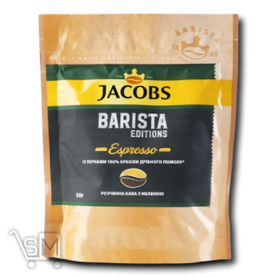 Сравнить цены на Кава «Jacobs» «Barista Editions Espresso» розчинна 50г