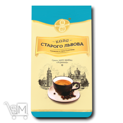 Сравнить цены на Кофе молотый «Кава Старого Львова» Лигуминный 100г