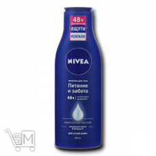 Молочко для тела «Nivea» «Питание и забота» 250мл