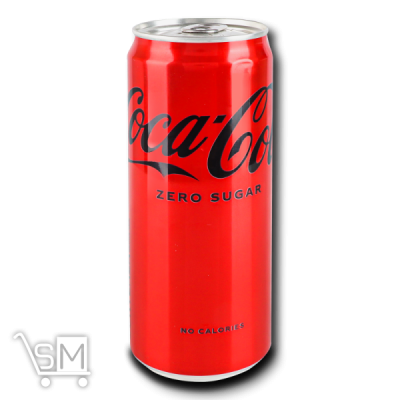 Сравнить цены на Напій газований «Coca-Cola» «Zero» ж/б 0,33л