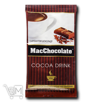Сравнить цены на Напій розчинний з какао «MacChocolate» «Гарячий Шоколад Класичний» 20г