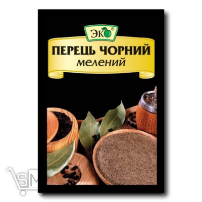 Сравнить цены на Перец «Эко» черный молотый 20г