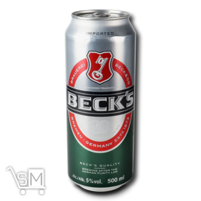 Сравнить цены на Пиво «Becks» світле 5% 0,5л