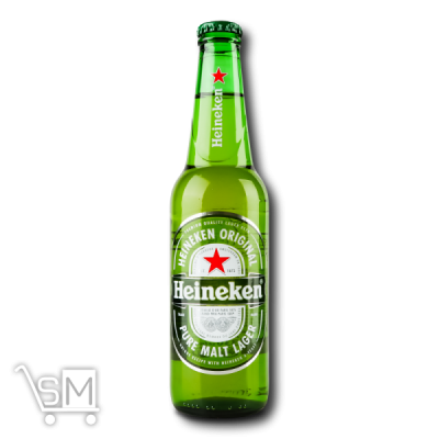 Сравнить цены на Пиво «Heineken» светлое 5% 0,33л