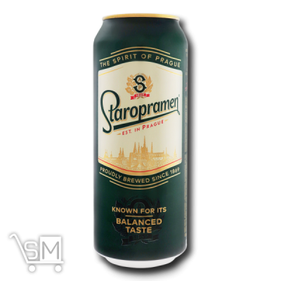 Сравнить цены на Пиво «Staropramen» світле 4,2% 0,5л