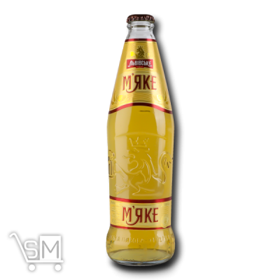 Сравнить цены на Пиво «Львівське» «М'яке» світле фільтроване 4,2% 0,45л