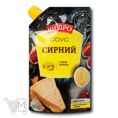 Сравнить цены на Соус «Щедро» «Сырный» 200 г