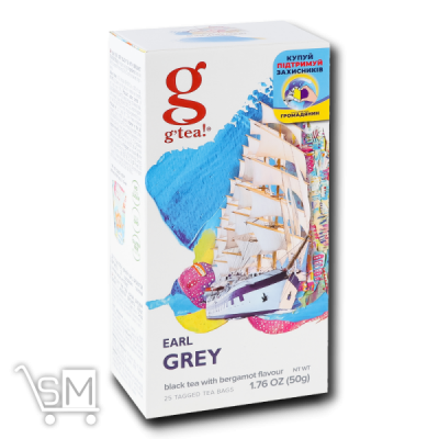 Сравнить цены на Чай чорний «Grace» «Earl Grey» з бергамотом 1,5г*25шт