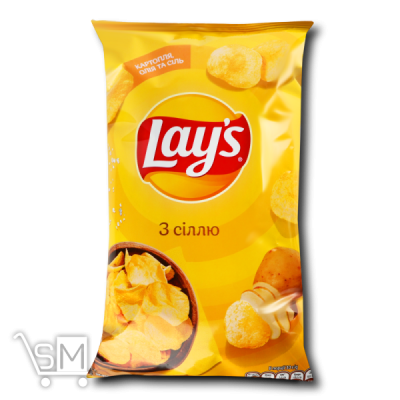 Сравнить цены на Чипси «Lays» з сіллю 120г