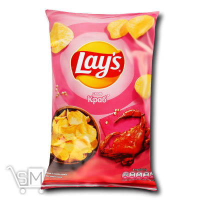 Сравнить цены на Чипси «Lays» «Краб» 60г