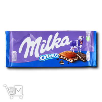 Сравнить цены на Шоколад молочний «Milka» «Oreo» 100г