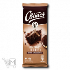 Шоколад черный «Світоч» «Дессерт» «Tiramisu» 85г