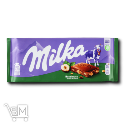 Сравнить цены на Шоколад молочний «Milka» з подрібленим лісовим горіхом 100г
