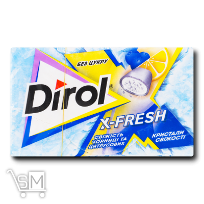Сравнить цены на Жевательная резинка «Dirol X-fresh» свежесть черники и цитрусовых 18г