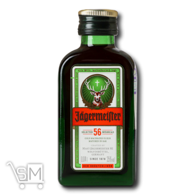 Сравнить цены на Лікер Jagermeister 35% 40мл