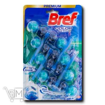 Сравнить цены на Блок для унитаза Bref Color Aktiv Эвкалипт 200г