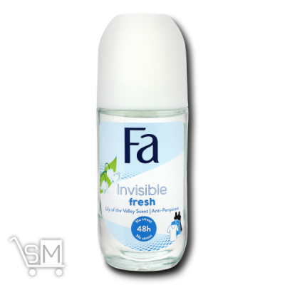 Сравнить цены на Антиперспирант-ролик Fa Invisible Fresh Аромат ландыша 50мл