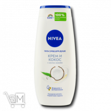 Крем-гель для душу Nivea Кокос 250мл Крем-гель для душу Nivea Кокос 250мл