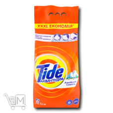 Порошок пральний Tide Аква-пудра Альпійська свіжість автомат 8,1кг Порошок пральний Tide Аква-пудра Альпійська свіжість автомат 8,1кг