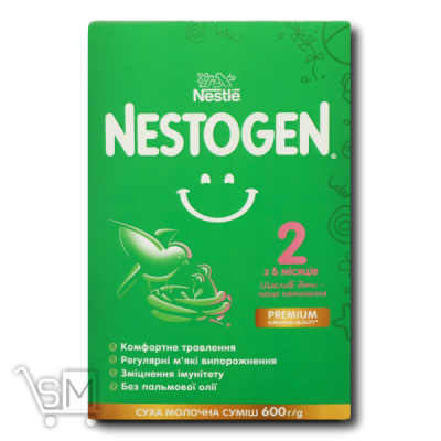 Сравнить цены на Смесь молочная Nestle Nestogen L. Reuteri 2 с лактобактериями для детей с 6 месяцев сухая 600г