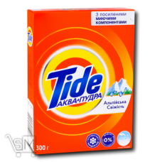 Стиральный порошок Tide Аква-Пудра Альпийская свежесть для ручной стирки 300г