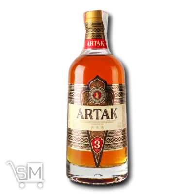 Сравнить цены на Коньяк України Artak 3 роки 40% 0,5л