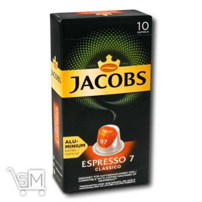 Сравнить цены на Кава Jacobs Espresso 7 Classico в капсулах 5г*10шт