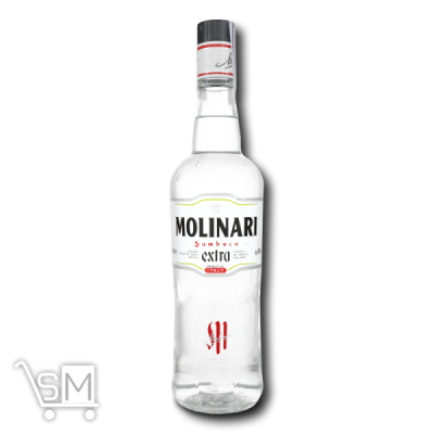 Сравнить цены на Лікер Molinari Самбука Екстра 40% 0,7л