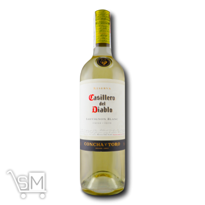 Сравнить цены на Вино Casillero del Diablo Sauvignon Blanc біле сухе 12,5% 0,75л