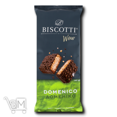 Сравнить цены на Печиво Biscotti Wow Domenico 140г