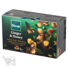 Чай черный Dilmah Имбирь и мед 1,5г*20шт Чай черный Dilmah Имбирь и мед 1,5г*20шт