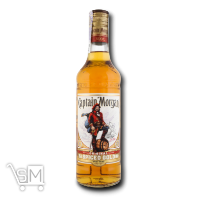 Сравнить цены на Ромовий напій на основі Captain Morgan Spiced Gold 35% 0,5л