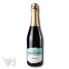 Напиток винный Pregolino Moscato полусладкий белый 5-8,5% 0,75